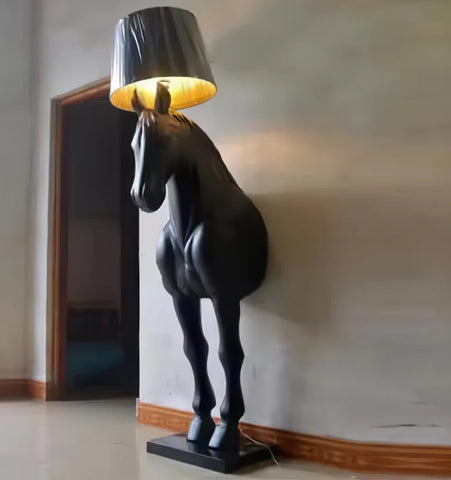 Horse Statue Floor Lamp - NexioPick