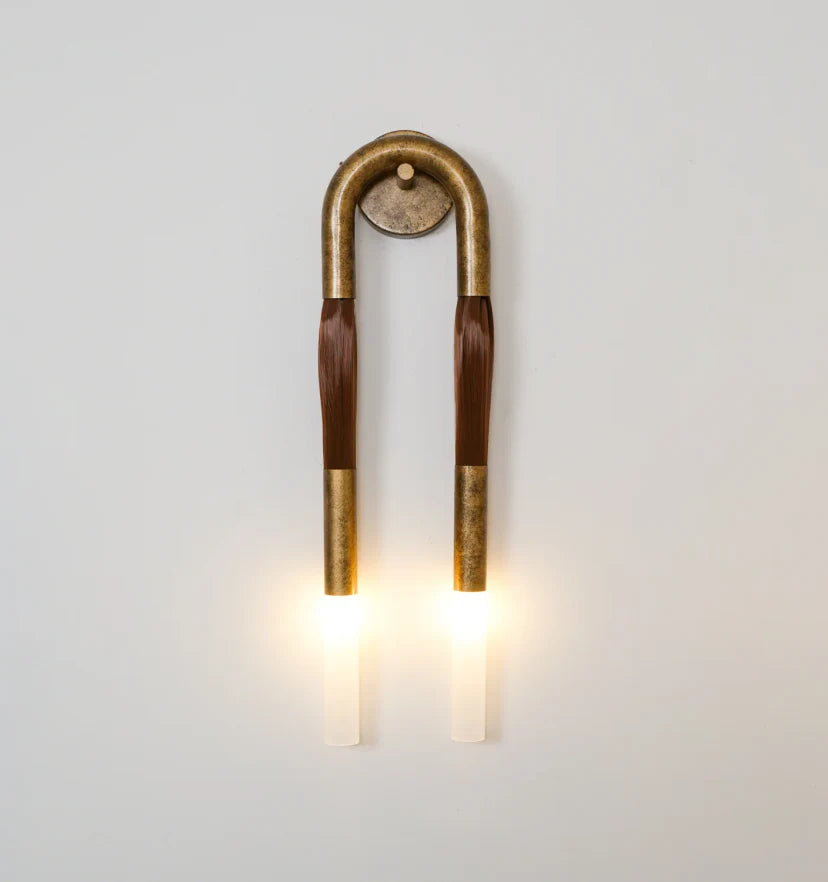 Horsehair Wall Lamp - NexioPick