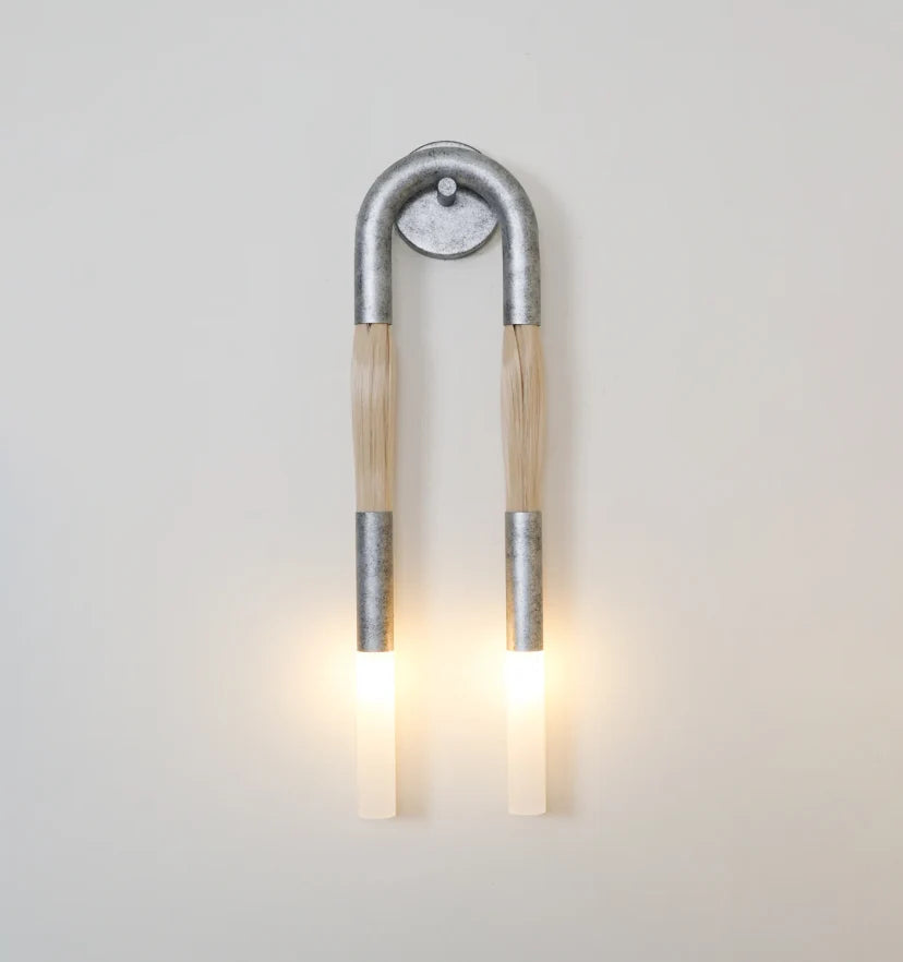 Horsehair Wall Lamp - NexioPick