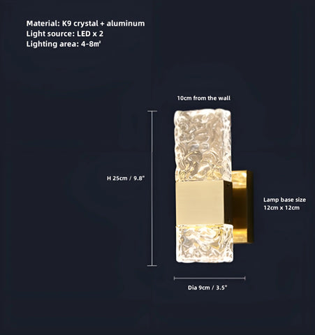 Ice Crystal Wall Lamp - NexioPick