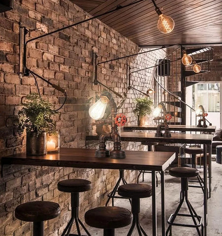 Robot Pipe Table Lamp - NexioPick