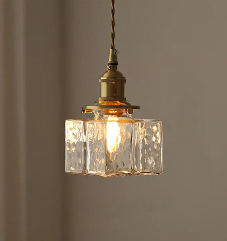 Jewel Glass Brass Pendant Light - NexioPick