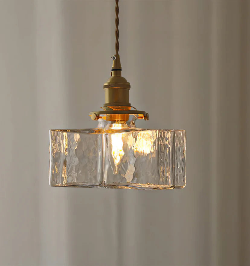 Jewel Glass Brass Pendant Light - NexioPick
