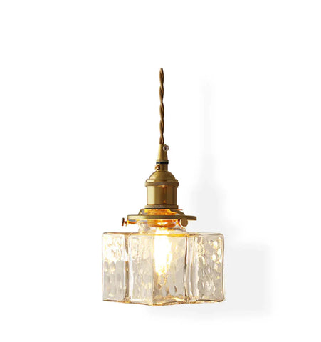 Jewel Glass Brass Pendant Light - NexioPick