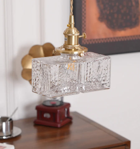 Jewel Glass Brass Pendant Light - NexioPick