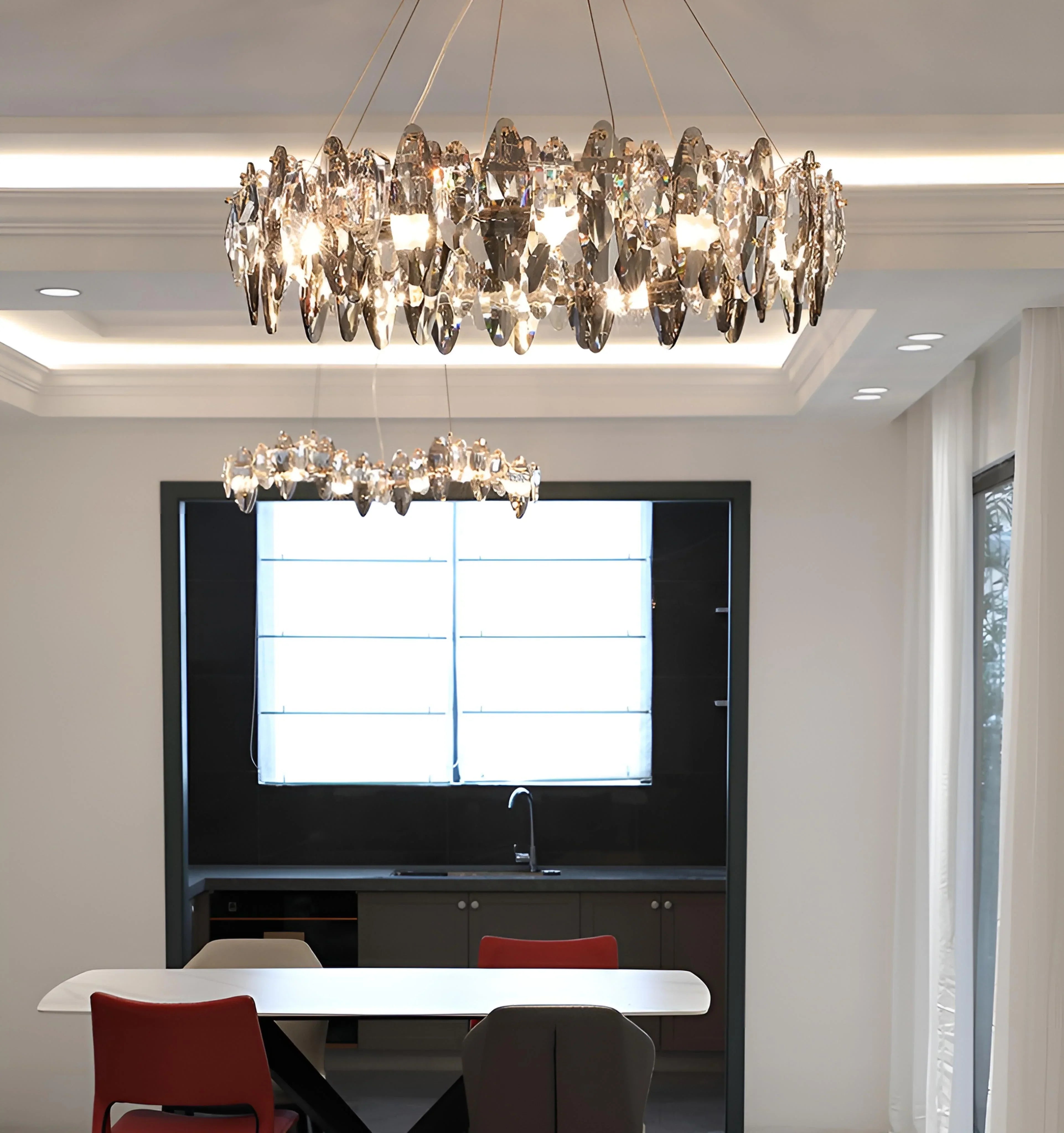 Jonas Crystal Chandelier - NexioPick