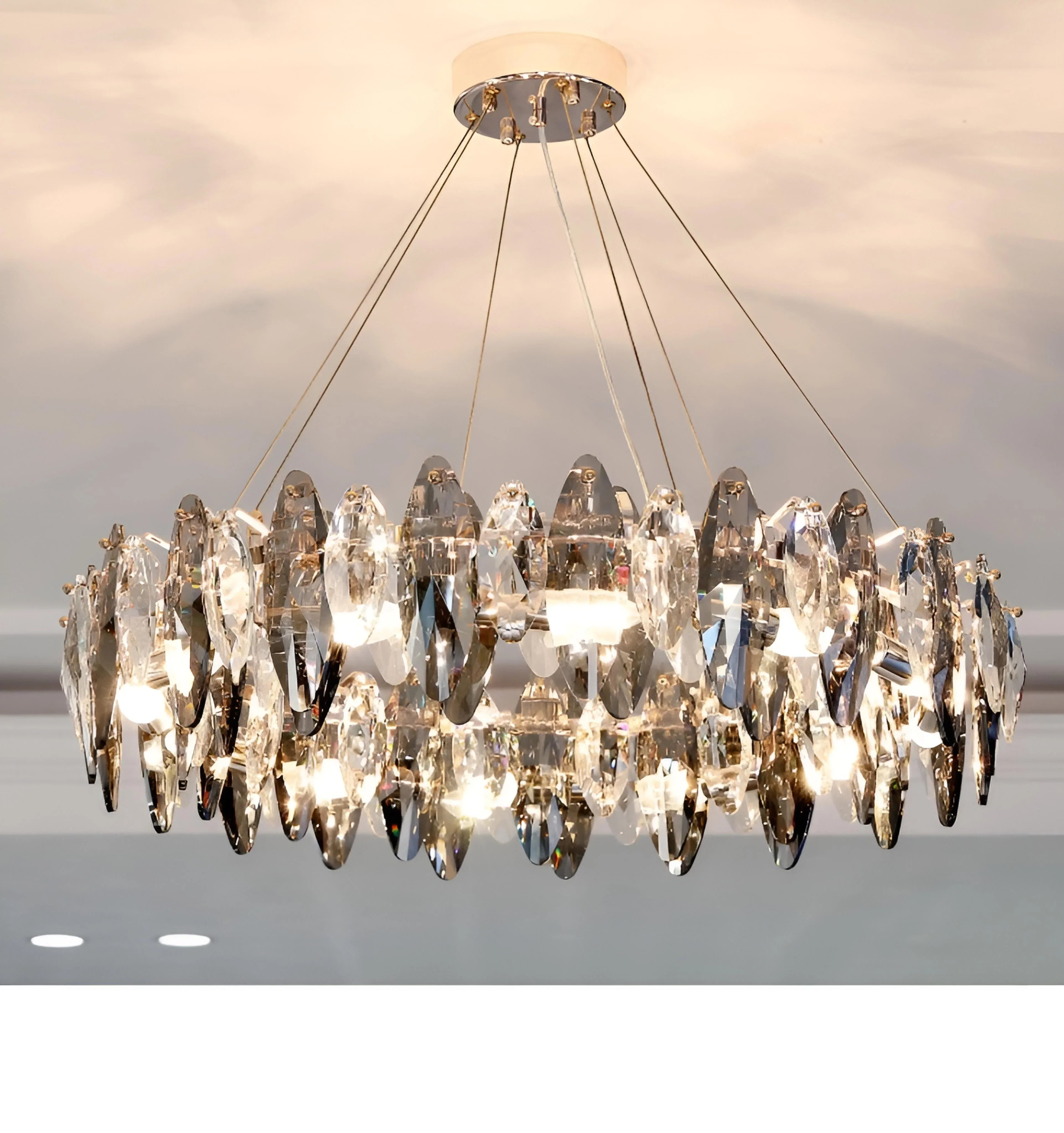Jonas Crystal Chandelier - NexioPick