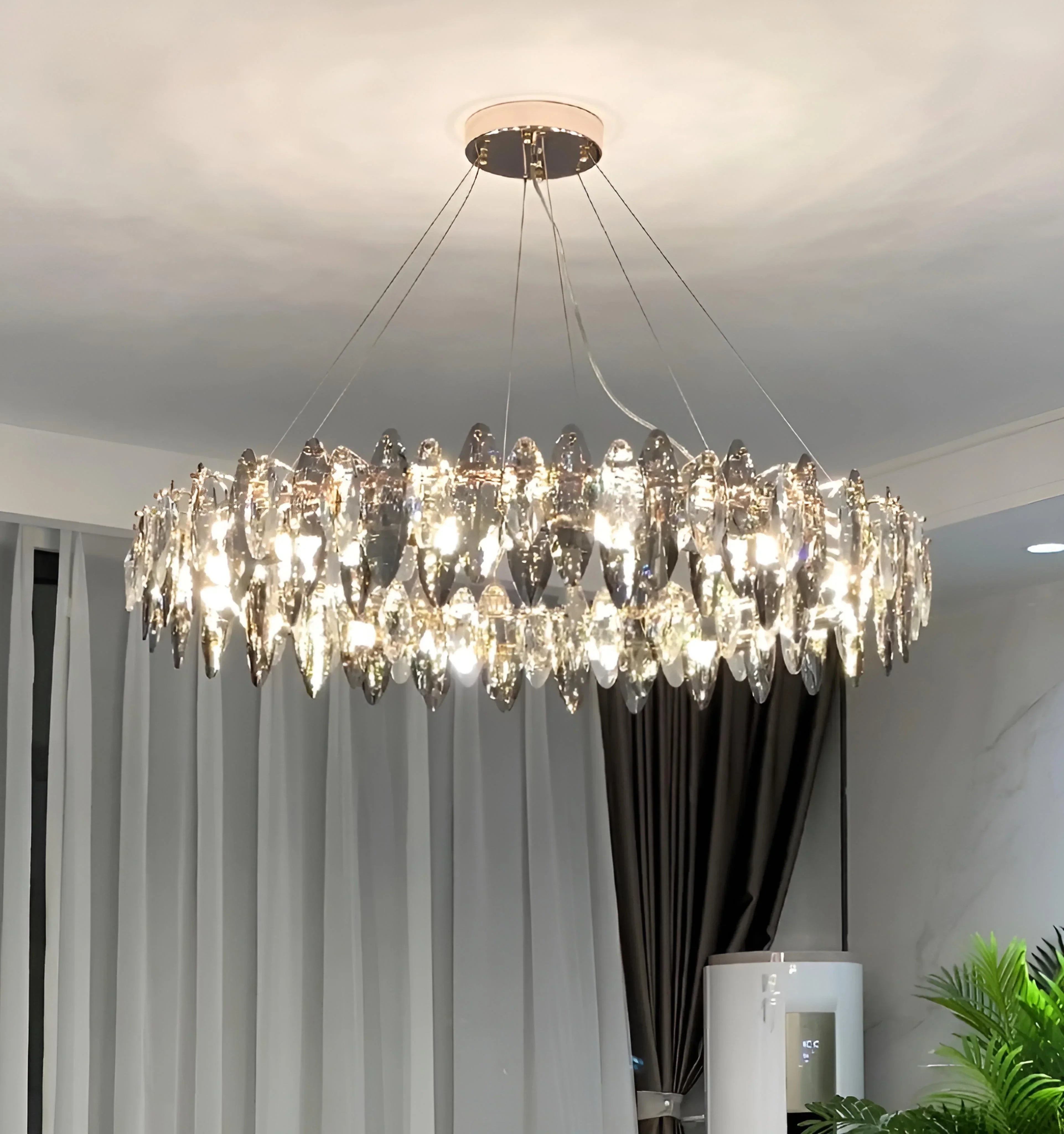 Jonas Crystal Chandelier - NexioPick