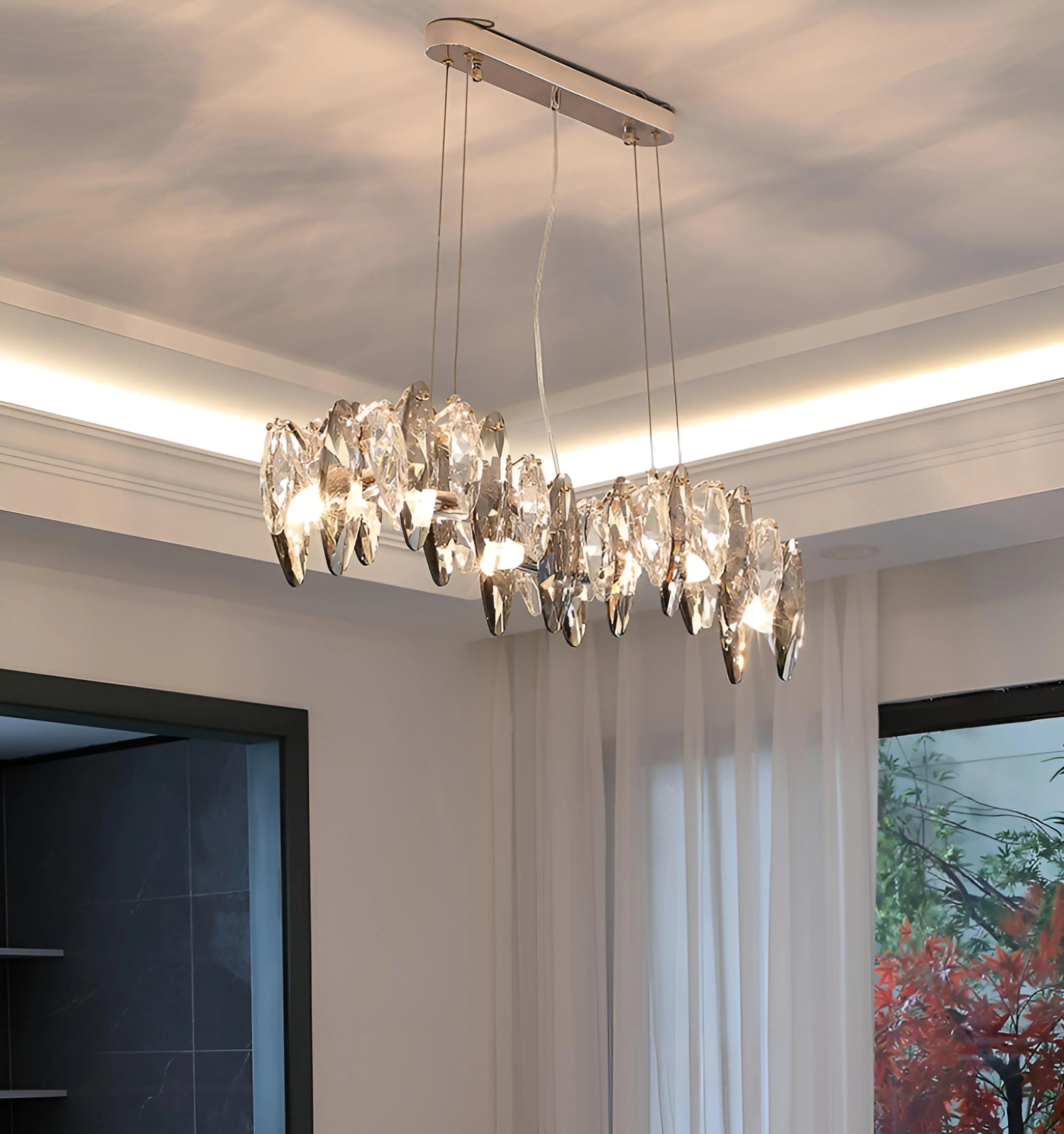 Jonas Crystal Chandelier - NexioPick