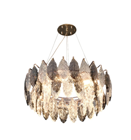 Jonas Leaf Crystal Chandelier - NexioPick