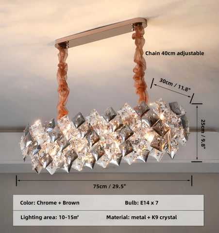 Jonas Scale Crystal Chandelier - NexioPick