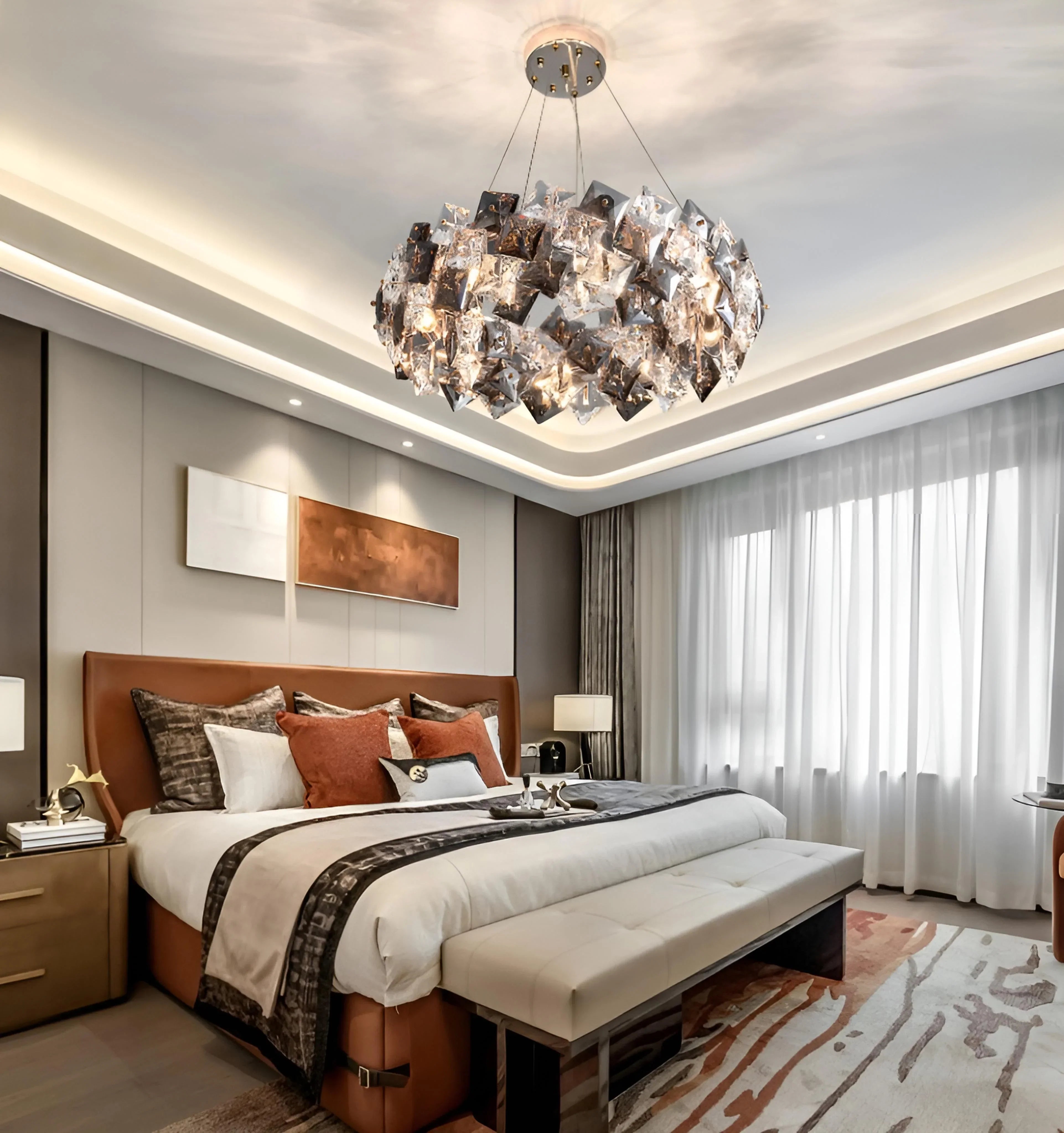 Jonas Scale Crystal Chandelier - NexioPick