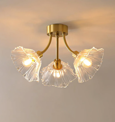 Kalin Flower Glass Ceiling Lamp - NexioPick