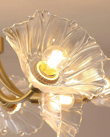 Kalin Flower Glass Ceiling Lamp - NexioPick