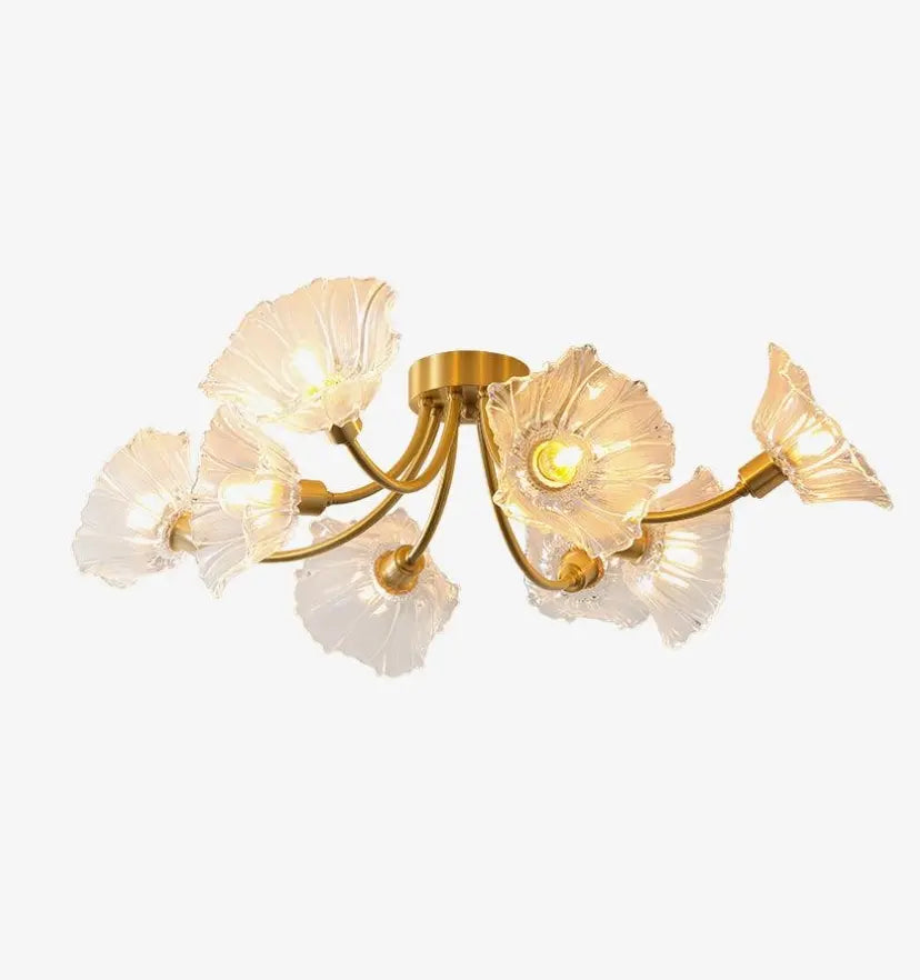 Kalin Flower Glass Ceiling Lamp - NexioPick