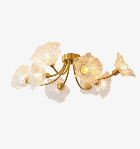 Kalin Flower Glass Ceiling Lamp - NexioPick