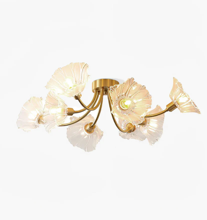 Kalin Flower Glass Ceiling Lamp - NexioPick