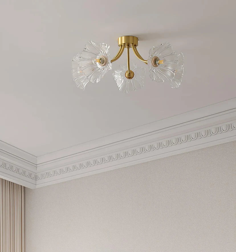 Kalin Flower Glass Ceiling Lamp - NexioPick