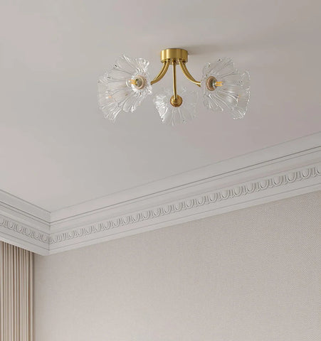 Kalin Flower Glass Ceiling Lamp - NexioPick