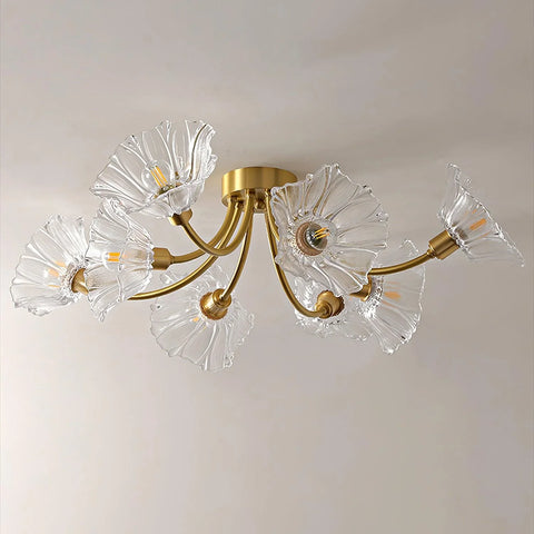Kalin Flower Glass Ceiling Lamp - NexioPick