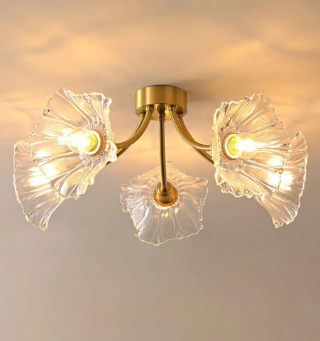 Kalin Flower Glass Ceiling Lamp - NexioPick