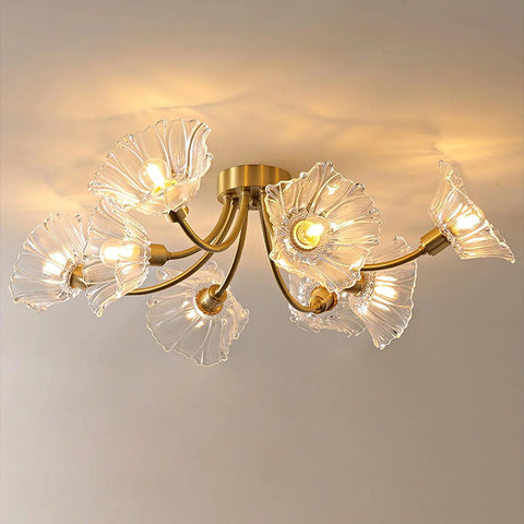 Kalin Flower Glass Ceiling Lamp - NexioPick