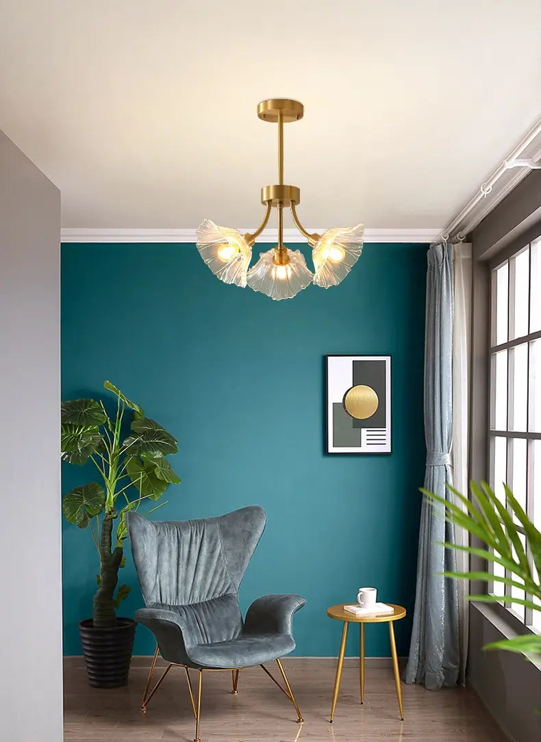 Kalin Flower Glass Chandelier - NexioPick