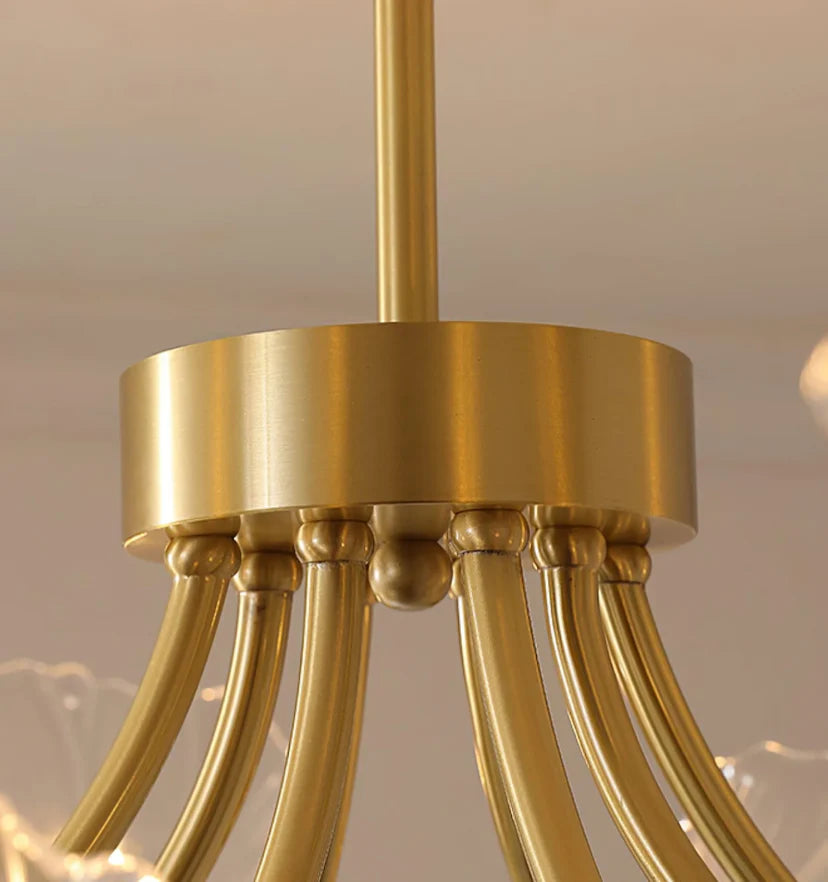 Kalin Flower Glass Chandelier - NexioPick