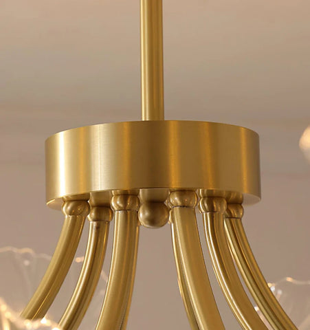 Kalin Flower Glass Chandelier - NexioPick