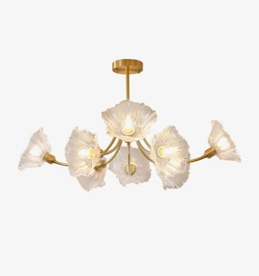 Kalin Flower Glass Chandelier - NexioPick