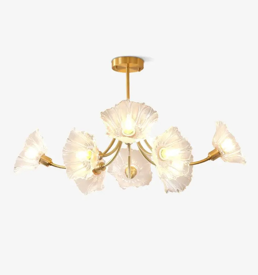 Kalin Flower Glass Chandelier - NexioPick