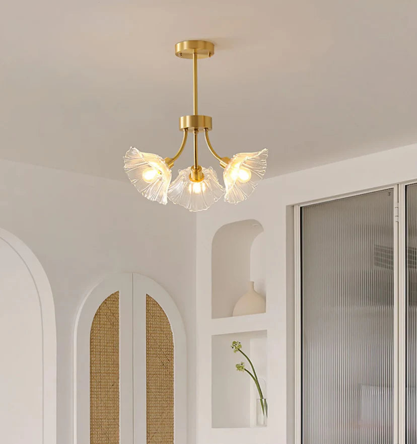 Kalin Flower Glass Chandelier - NexioPick