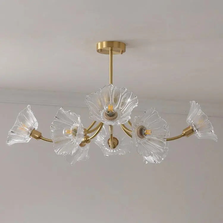 Kalin Flower Glass Chandelier - NexioPick