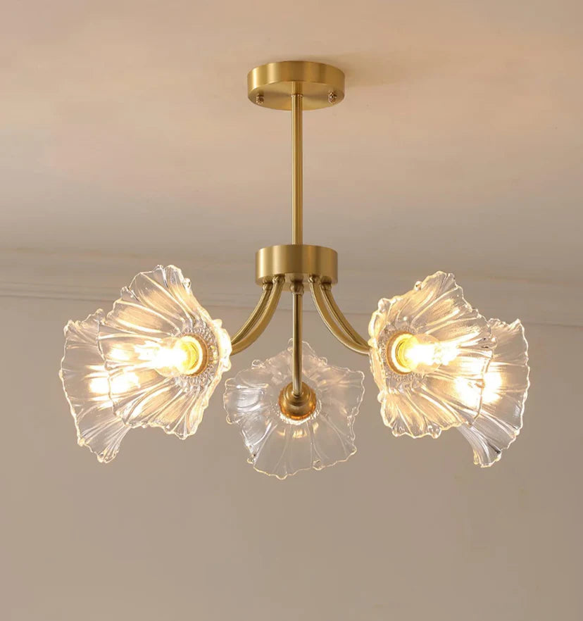 Kalin Flower Glass Chandelier - NexioPick