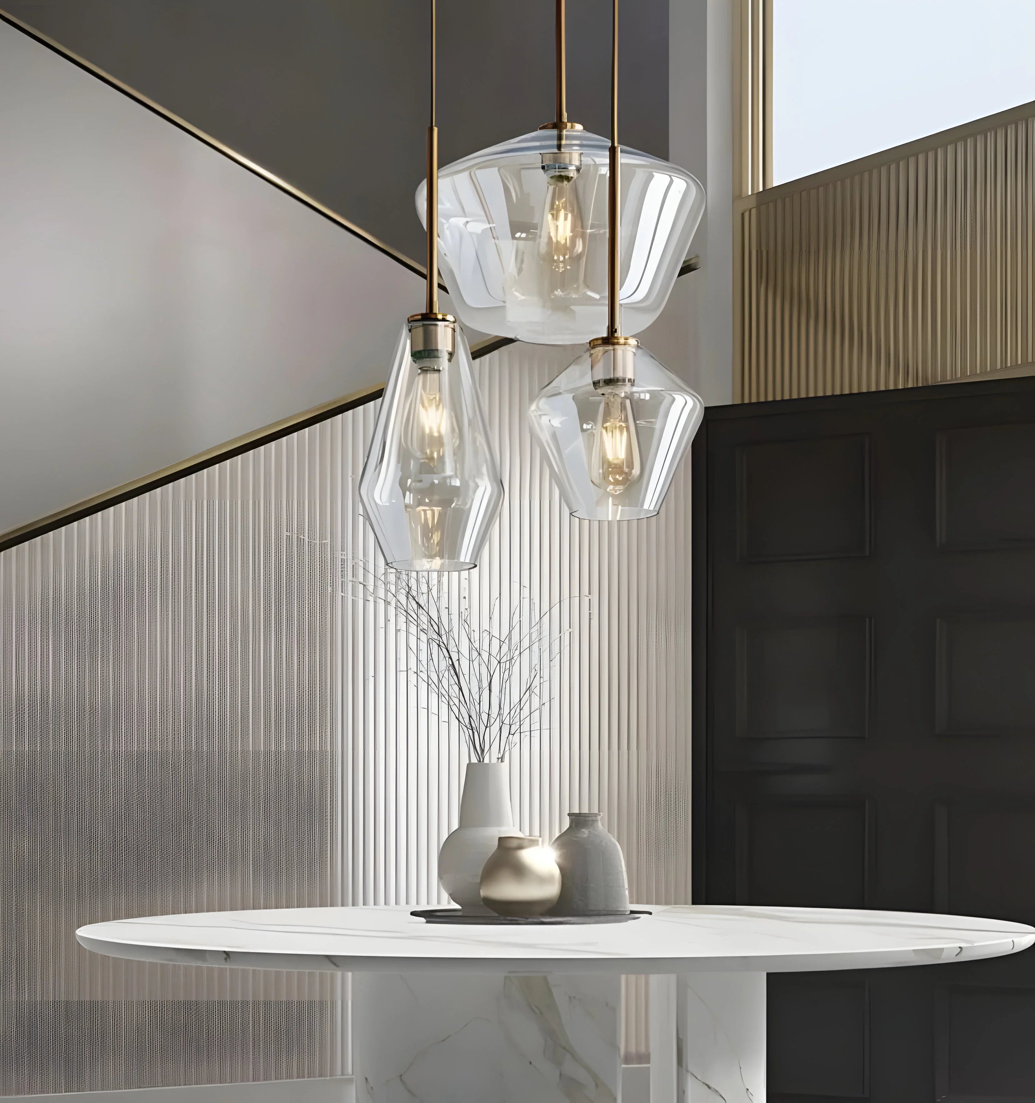Koya Glass Pendant Light - NexioPick