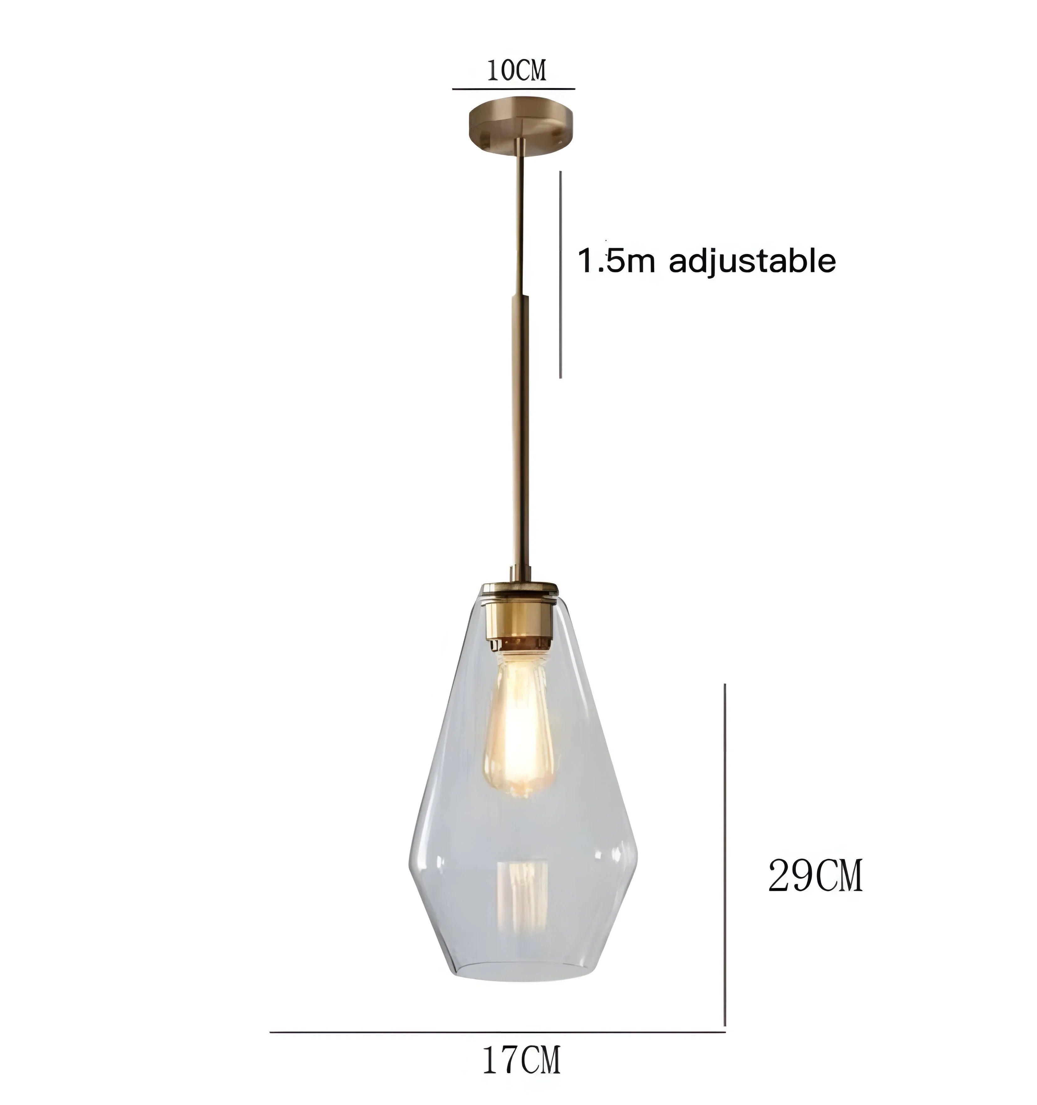 Koya Glass Pendant Light - NexioPick