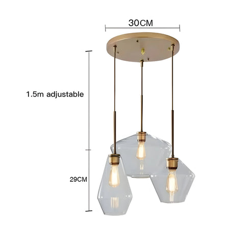 Koya Glass Pendant Light - NexioPick