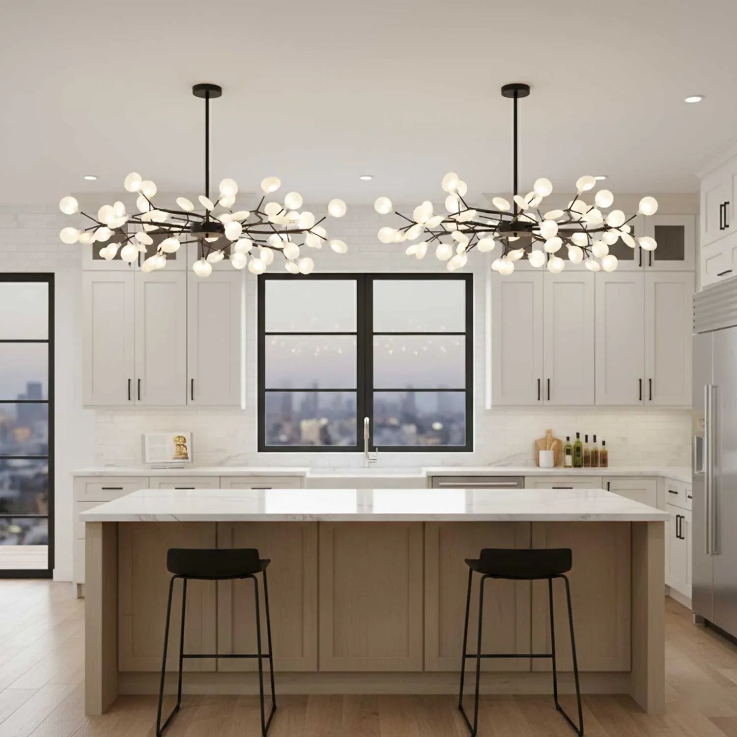 LED Firefly Sputnik Chandelier - NexioPick