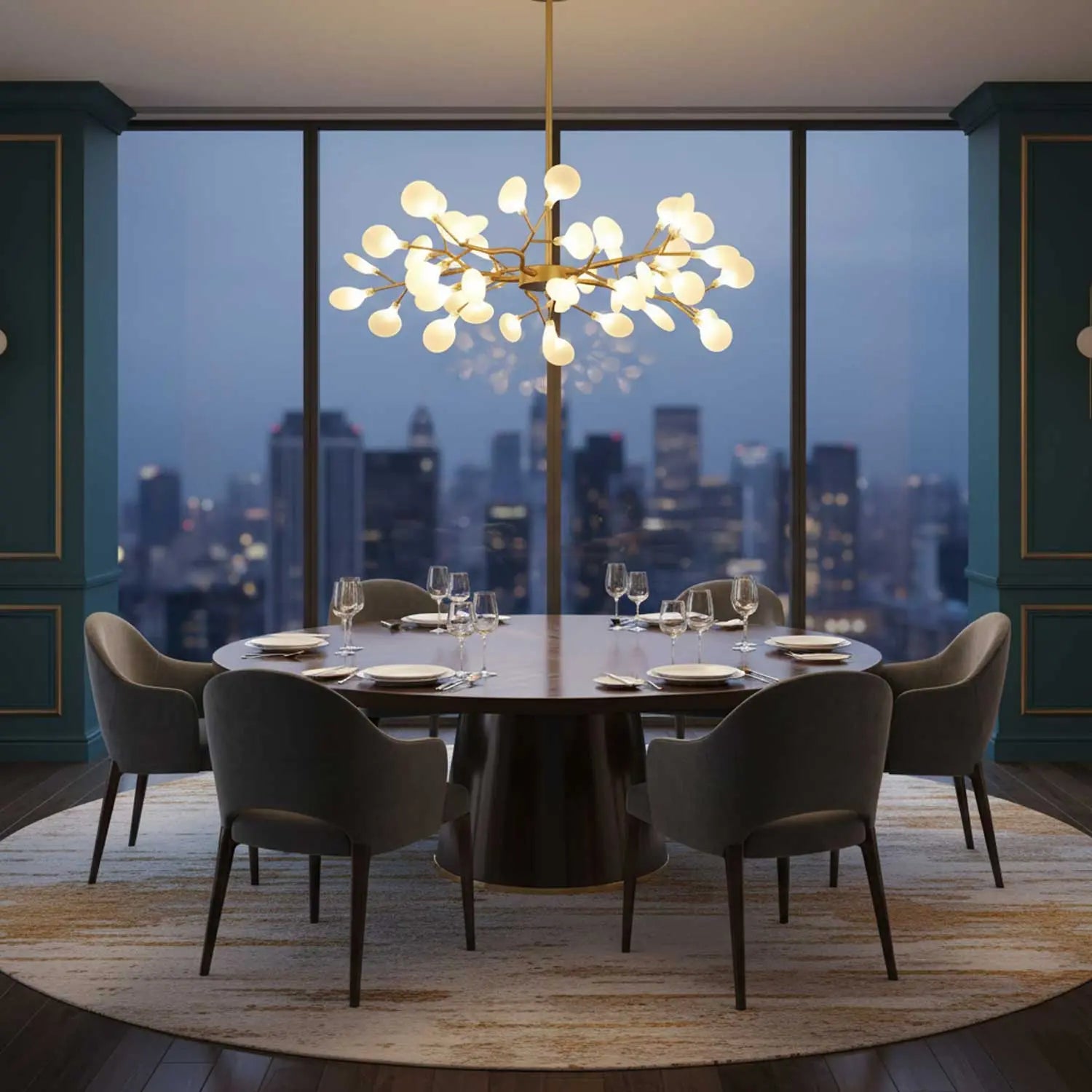 LED Firefly Sputnik Chandelier - NexioPick