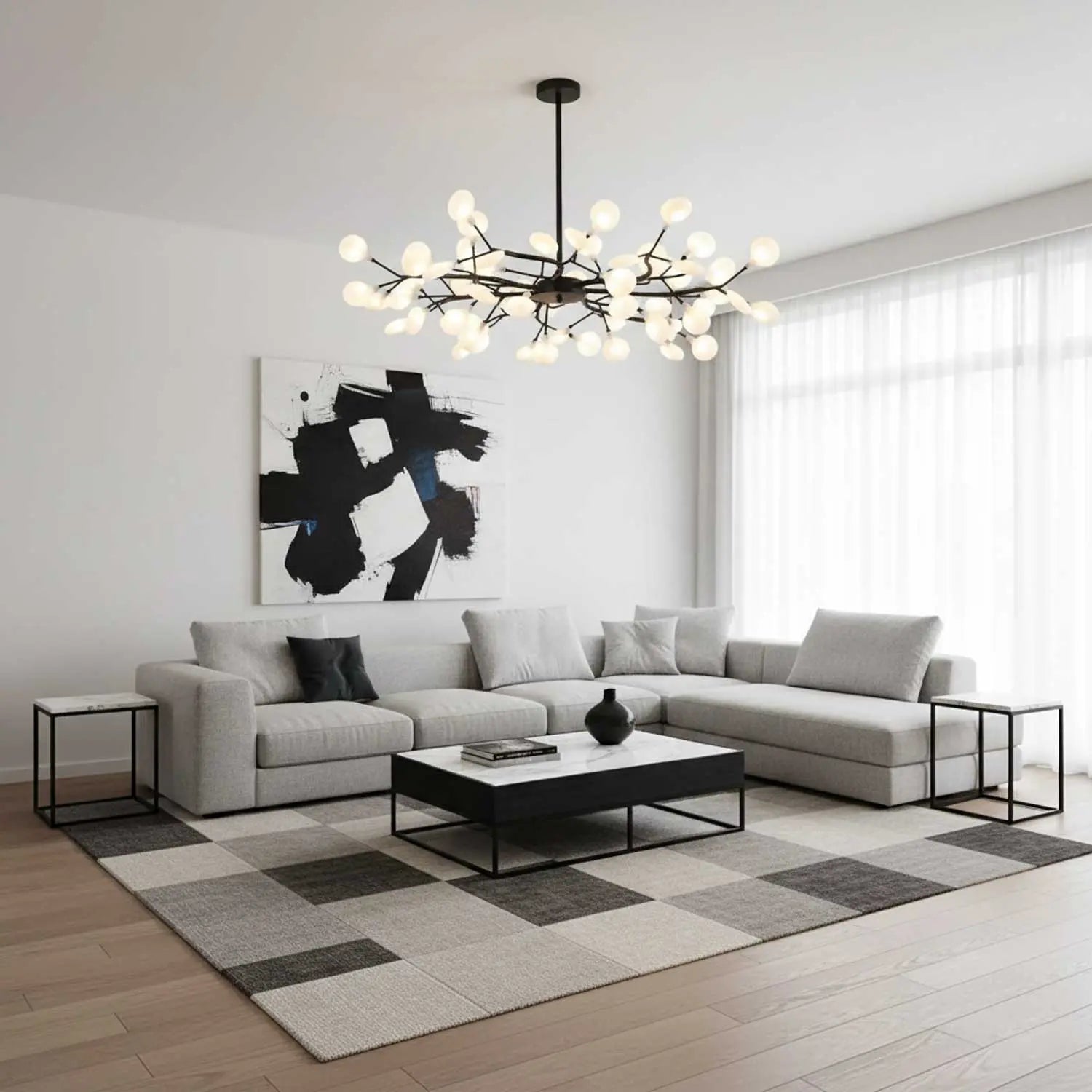 LED Firefly Sputnik Chandelier - NexioPick