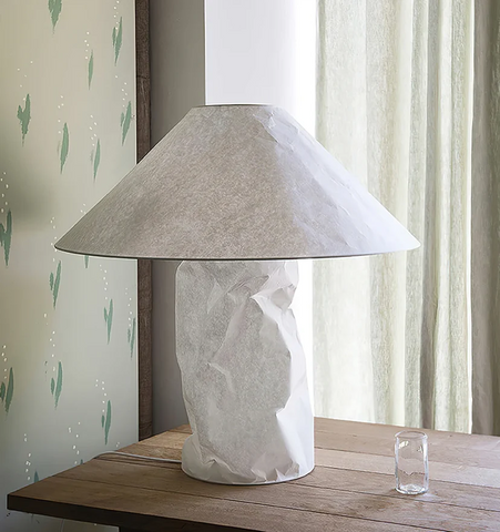 Crinkle Paper Table Lamp - NexioPick