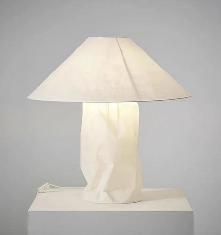 Crinkle Paper Table Lamp - NexioPick