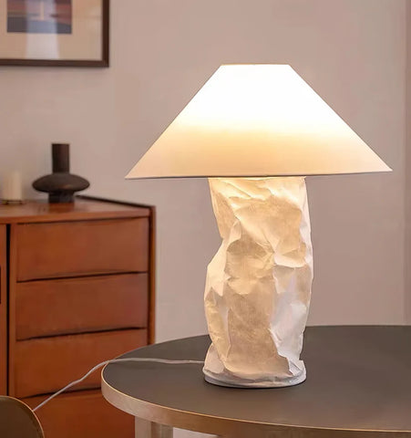 Crinkle Paper Table Lamp - NexioPick