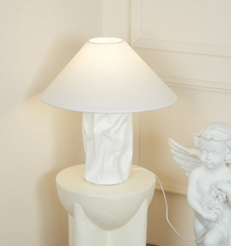 Crinkle Paper Table Lamp - NexioPick