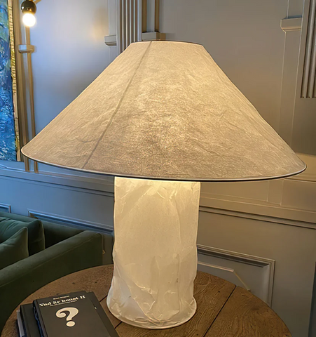 Crinkle Paper Table Lamp - NexioPick