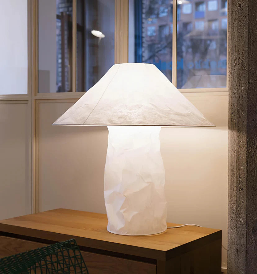 Crinkle Paper Table Lamp - NexioPick