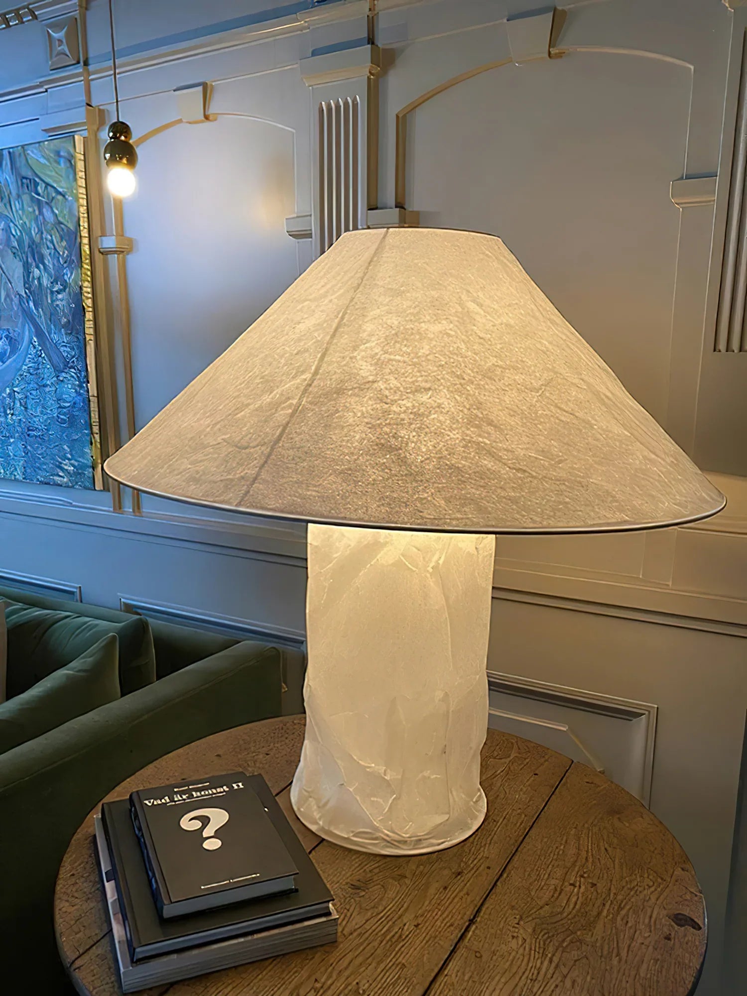 Crinkle Paper Table Lamp - NexioPick