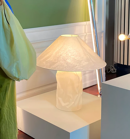 Crinkle Paper Table Lamp - NexioPick