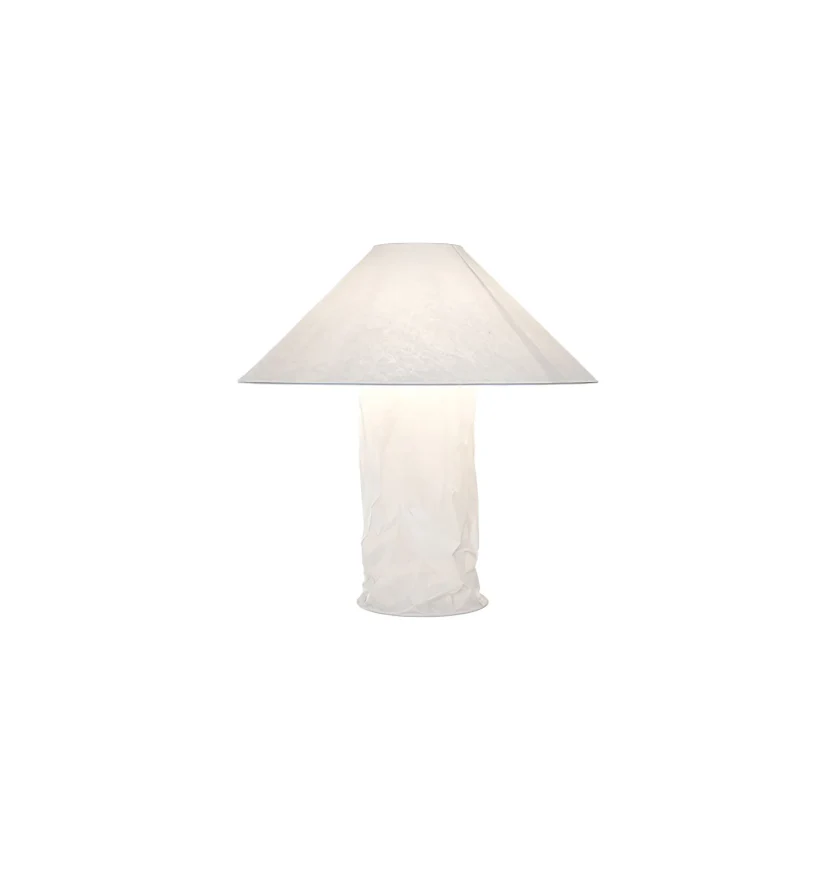 Crinkle Paper Table Lamp - NexioPick