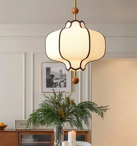 Lantern Fabric Pendant Light - NexioPick